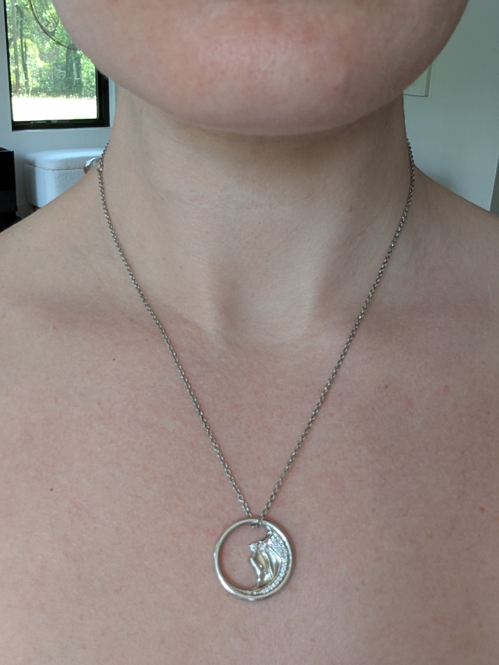 Brilliant Earth Mountain Range Pendant Never Worn Sterling Silver - Picture 2 of 3